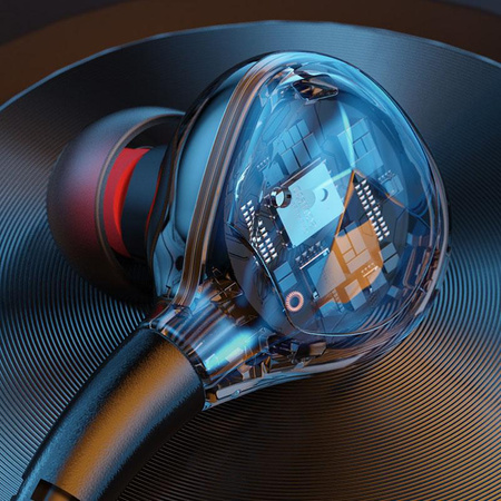 WEKOME YC06 Blackin sorozat - USB-C vezetékes HiFi fejhallgató (fekete)