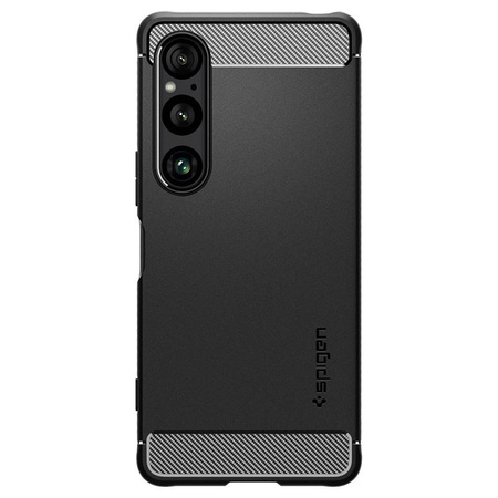 Spigen Rugged Armor - pouzdro pro Sony Xperia 1 VI (matně černé)