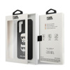 Karl Lagerfeld Saffiano Karl & Choupette Heads - Etui Samsung Galaxy S21+ (czarny)