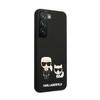 Karl Lagerfeld Slilicone Karl & Choupette - Etui Samsung Galaxy S22 (czarny)