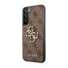 Guess 4G Big Metal Logo - Samsung Galaxy S23+ Case (brown)
