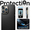 Spigen Liquid Air - Case for iPhone 14 Pro Max (Black)