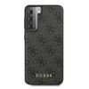 Guess 4G Metal Logo - Etui Samsung Galaxy S21+ (szary)