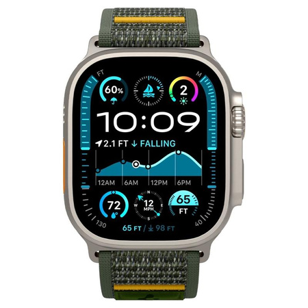 Spigen Athlex Air - Pasek do Apple Watch 44/45/46/49 mm (Active Green)