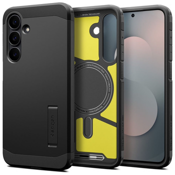 ETUI DO GALAXY S25 FE do MAGSAFE SPIGEN TOUGH ARMOR ORYGINALNE CZARNE CASE