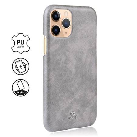 Crong Essential Cover - Coque pour iPhone 11 Pro (gris)