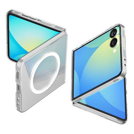 ETUI MAGSAFE SPIGEN DO GALAXY Z FLIP 7, Przezroczyste, Magnetyczne, Case
