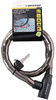 Dunlop anti-theft bicycle key lock (black)