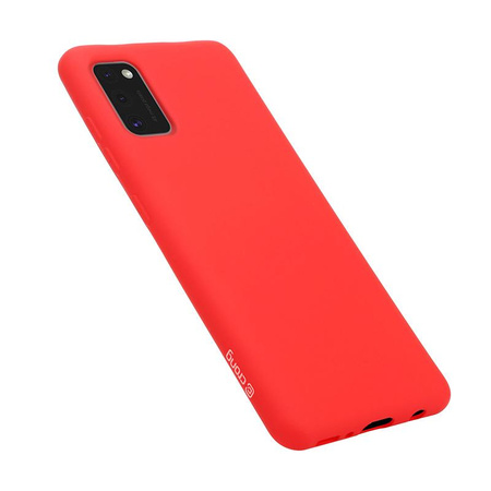 Crong Color Cover - Étui Samsung Galaxy A41 (rouge)