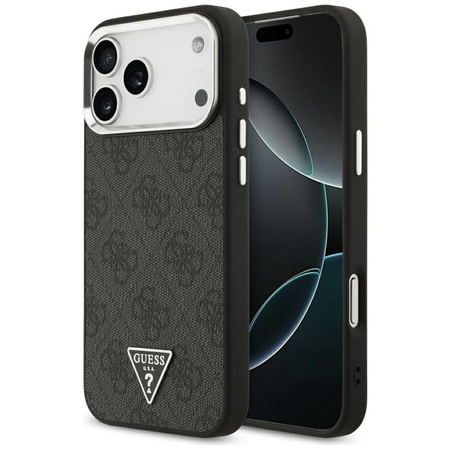 Guess 4G Triangle Logo MagSafe - Case iPhone 17 Pro Max (black)