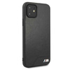 BMW Glattes PU-Leder - iPhone 11 Tasche (schwarz)