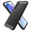 Spigen Rugged Armor - Etui pour Samsung Galaxy A55 5G (Noir mat)