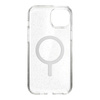 Speck Presidio Perfect-Clear with Glitter + MagSafe - iPhone 15 Plus / 14 Plus Case with MICROBAN Coating (Clear / Gold Glitter)
