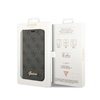 Guess 4G Metal Camera Outline Booktype Case - Coque pour iPhone 14 Plus (noir)