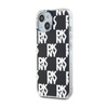 DKNY IML Checkered Mono Pattern - Hülle für iPhone 15 / 14 / 13 (Schwarz)