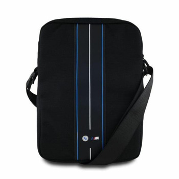 BMW Nylon Blue Stripe - Tablet Bag 8" (Black)