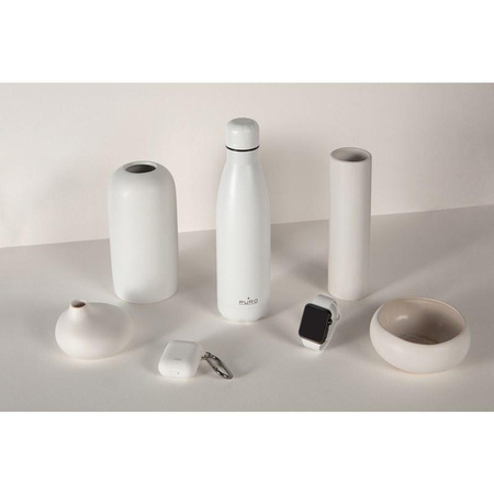 PURO ICON - Butelka termiczna ze stali nierdzewnej 500 ml (White) (Powder Coating)
