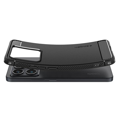 Spigen Rugged Armor - Gehäuse für Xiaomi 14T (Mattschwarz)
