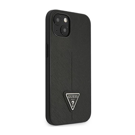 Guess GUHCP14MPSATLK iPhone 14 Plus 6,7" czarny/black hardcase SaffianoTriangle Logo