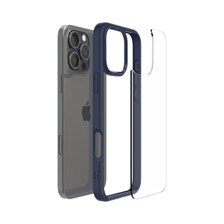 Spigen Ultra Hybrid - Case for iPhone 16 Pro Max (Navy Blue)