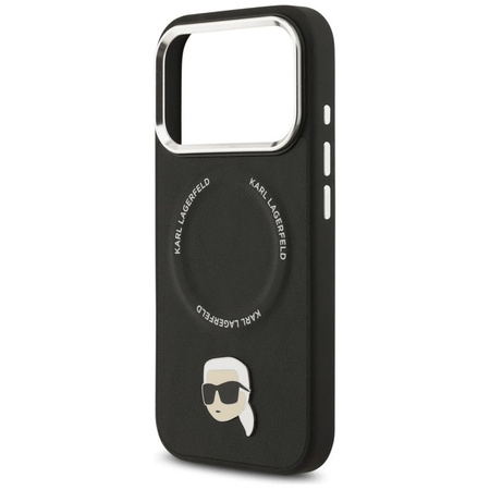 ETUI DO IPHONE 17 PRO MAX do MAGSAFE KARL LAGERFELD ORYGINALNE CZARNE MODNE