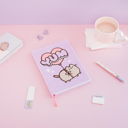 Pusheen - Plush Notebook / Notepad A5 from the Moments Collection