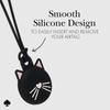 Kate Spade New York Holder - Ochranné pouzdro s přívěskem pro Apple AirTag (Black Cat)