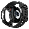 Spigen Rugged Armor Pro - Armband + Hülle für Samsung Galaxy Watch Ultra 47 mm (2025/2024) (Matt Schwarz)