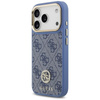 Guess 4G Strass Logo MagSafe - Case iPhone 17 Pro (Blue)