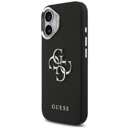 Guess Grained Big 4G Classic Logo - Case iPhone 17 (black)