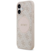 ETUI DO IPHONE 17 do MAGSAFE GUESS ORYGINALNE RÓŻOWE SKÓRZANE MODNE CASE