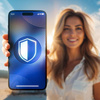 3mk HardGlass Matt Max Privacy - Mattes gehärtetes Glas mit Sichtschutzfilter für iPhone 16 / iPhone 15