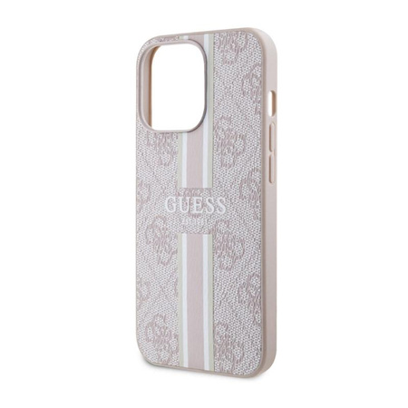 Guess 4G Printed Stripes MagSafe - Case for iPhone 13 Pro (Pink)