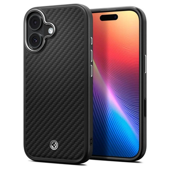 ETUI DO IPHONE 17 do MAGSAFE SPIGEN ENZO ORYGINALNE CZARNE ELEGANCKIE