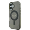 Guess IML Strasssteinchen MagSafe - iPhone 16 Tasche (schwarz)