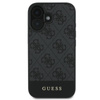 Guess 4G Bottom Stripe – Pouzdro pro iPhone 16 (šedé)