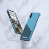 Nordic Elements Saeson Freja - Anyag tok iPhone Xs Max (Petrol)