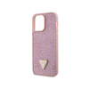 Guess Strass-Dreieck - iPhone 14 Pro Max Tasche (rosa)