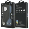 Etui do iPhone 17 do MagSafe BMW M Oryginalny Skórzany Czarny Pokrowiec