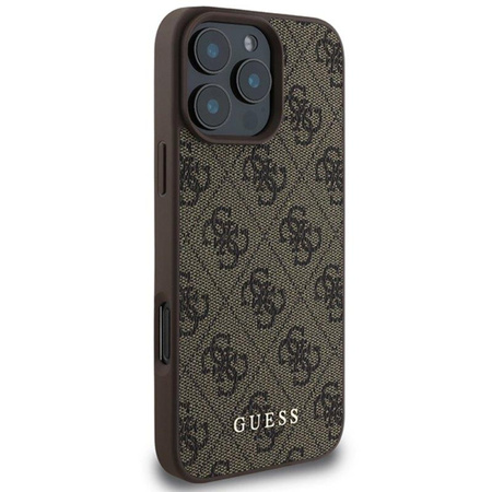Guess 4G Classic - Hülle für iPhone 16 Pro Max (braun)
