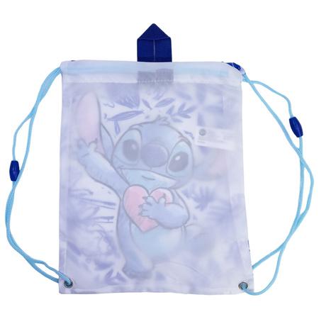 Disney Stitch - Rucksack/Schultasche mit Kordelzug (30 x 25 cm)