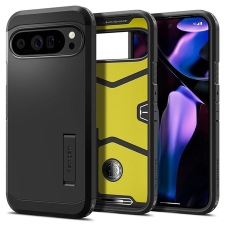 Spigen Tough Armor - pouzdro pro Google Pixel 9 Pro XL (černé)