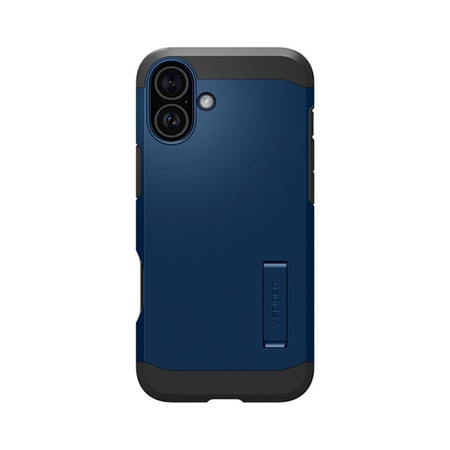 Spigen Tough Armor MagSafe - Case for iPhone 16 (Navy Blue)