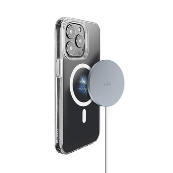Puro mágneses töltőkábel USB-C Magsafe - 15W-os induktív vezeték nélküli töltő (kék)
