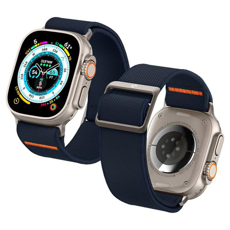 Spigen Fit Lite Ultra - Řemínek pro Apple Watch 42/44/45/49 mm (Námořnická modrá)