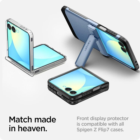 Spigen GLAS.TR EZ Fit HD - Tempered Glass for Samsung Galaxy Z Flip 7