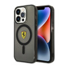 Ferrari Transluzentes MagSafe - iPhone 14 Pro Max Gehäuse (Schwarz)