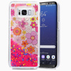 Zizo Liquid Glitter Star Case - Samsung Galaxy S8+ tok (több virág)