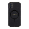 Guess Saffiano MagSafe - iPhone 11 Case (black)