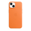 Kožené pouzdro Apple - Kožené pouzdro s MagSafe pro iPhone 14 (Oranžové)